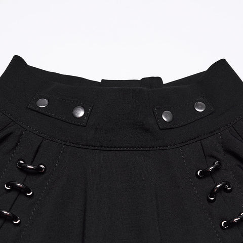Dark punk mesh T-shirt for men