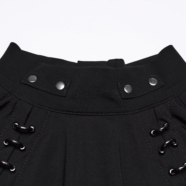 Dark punk mesh T-shirt for men