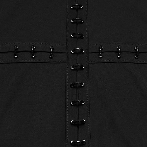 Goth Sleeveless Hooded Dark T-shirt
