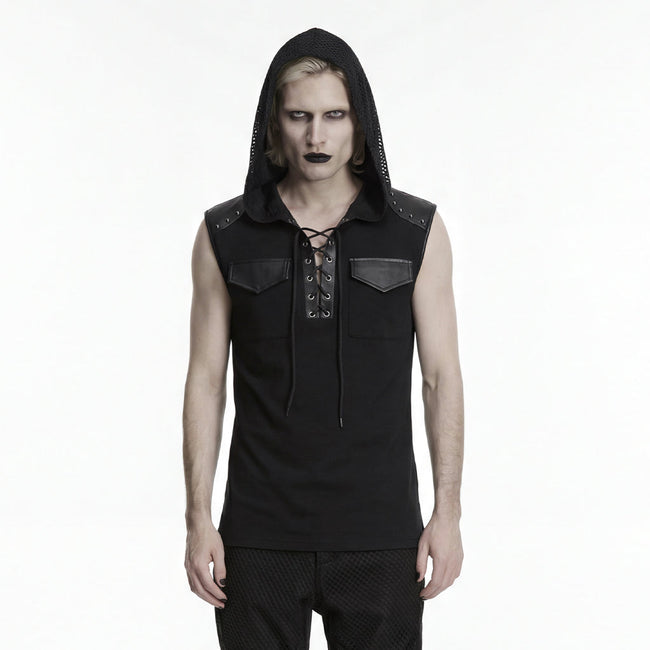 PunkRave Men's Punk Simple T-shirt