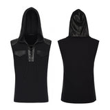 PunkRave Men's Punk Simple T-shirt