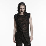 Wasteland hooded tattered vest