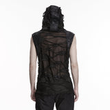 Wasteland hooded tattered vest