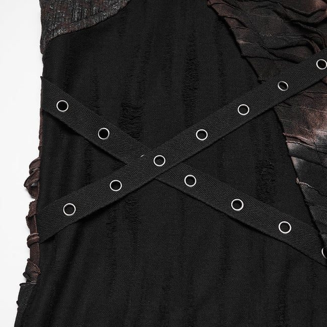 Wasteland hooded tattered vest