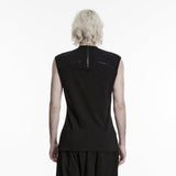 Punk minimalist cross vest