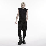 Punk minimalist cross vest