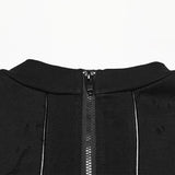 Punk minimalist cross vest