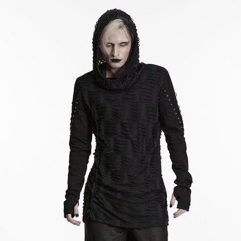 Gothic Wasteland Tattered T-shirt For Men