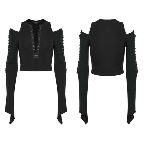 Goth Sexy deep V T-Shirt