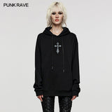 Hand-stitched Goth Hoodie