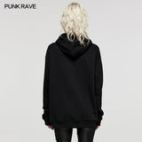 Hand-stitched Goth Hoodie