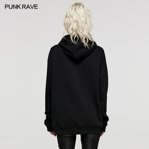 Hand-stitched Goth Hoodie