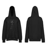 Hand-stitched Goth Hoodie
