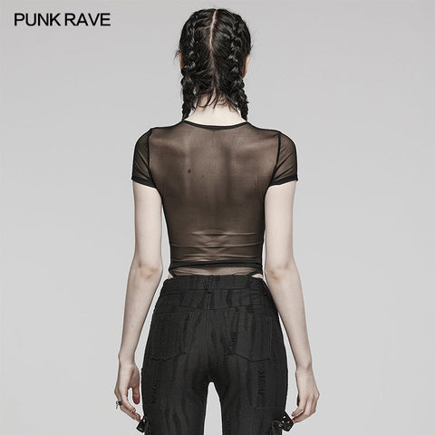 PUNK Sexy Mesh Bodysuit