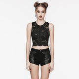 Goth Daily Lace Crop Top