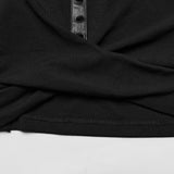 Wasteland hooded crop top
