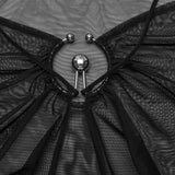 2024 Goth Long Sleeve Mesh T-Shirt