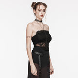Goth Skeleton cami top