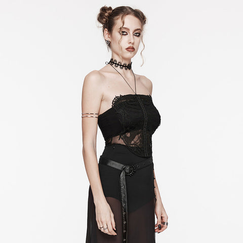 Goth Skeleton cami top
