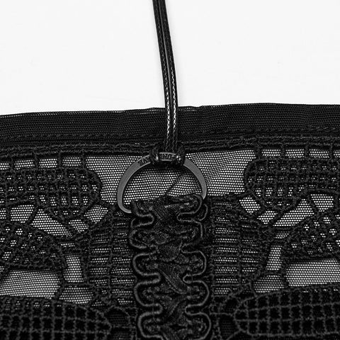 Goth Skeleton cami top