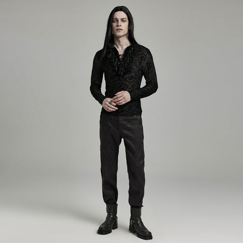 Goth High Collar T-shirt