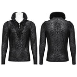 Goth High Collar T-shirt