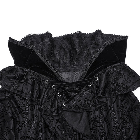 Goth High Collar T-shirt