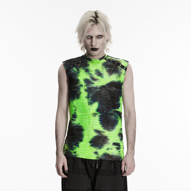 Cyber Tie-dyed Visual Vest