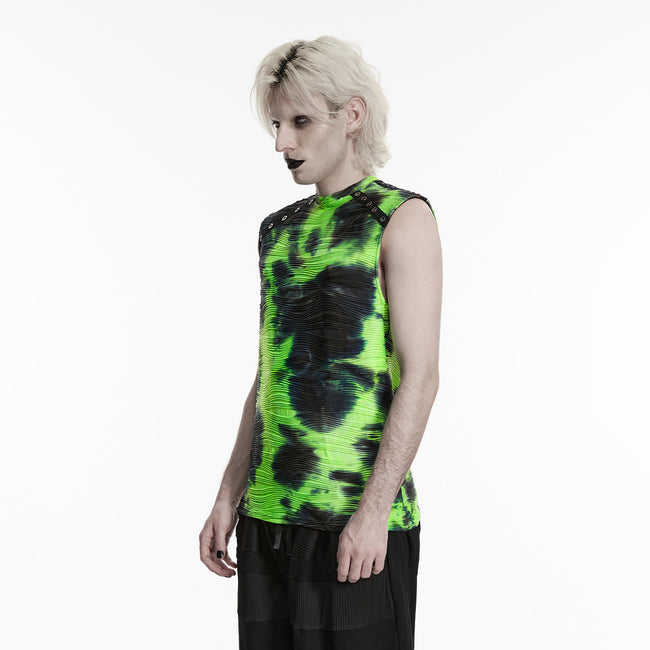 Cyber Tie-dyed Visual Vest