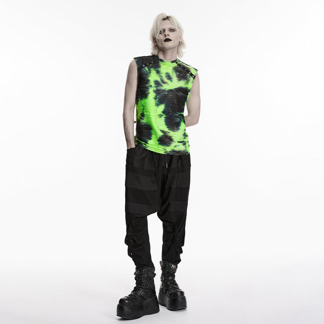 Cyber Tie-dyed Visual Vest