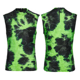 Cyber Tie-dyed Visual Vest
