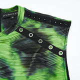 Cyber Tie-dyed Visual Vest