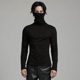 PUNK High Collar Spikes T-shirt