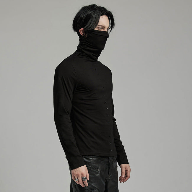 PUNK High Collar Spikes T-shirt