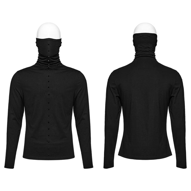 PUNK High Collar Spikes T-shirt