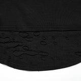 Punk fake two-piece T-shirt