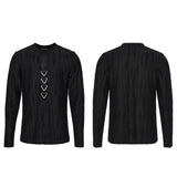 Punk minimalist street T-shirt