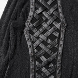 Punk Hooded  Knitted T-Shirt