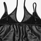 Punk sexy intersect vest