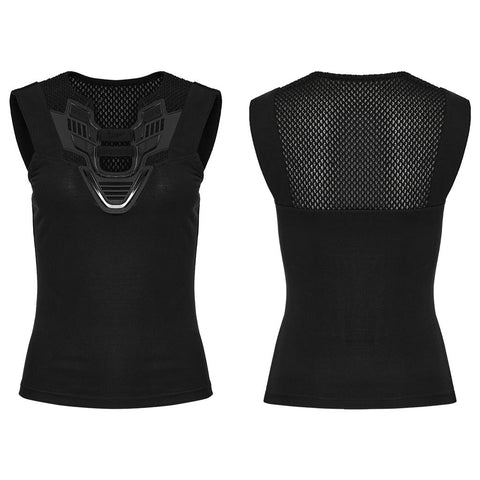 Cyberpunk 3D vinyl vest