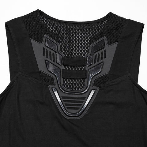 Cyberpunk 3D vinyl vest