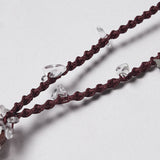 Natural Crystal Woven Necklace