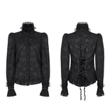 Gothic texture delicate blouse