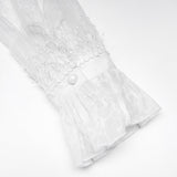 Gothic texture delicate blouse