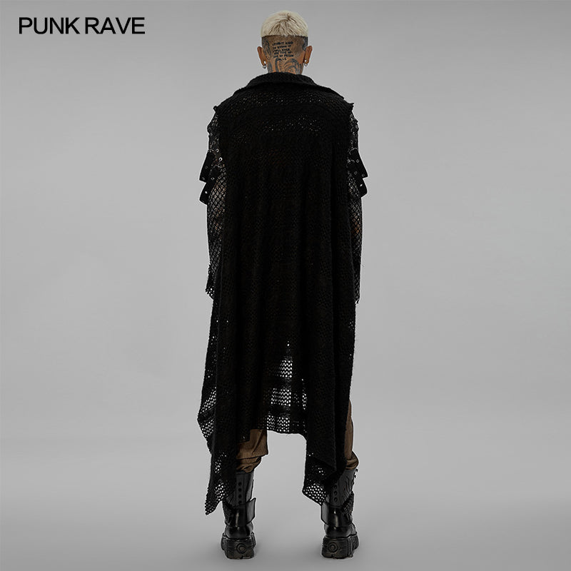 Post Apocalyptic Rave Post-apocalyptic style knitted vest– PUNK RAVE UK