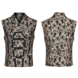 Goth Gorgeous jacquard waistcoat