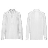 Deep V-neck Goth Shirt