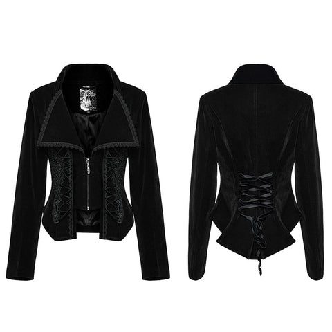 Gothic Fake two-piece jacket