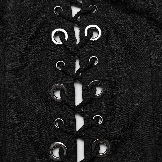 PUNK halter crop top