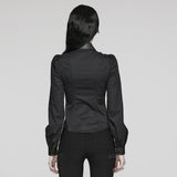 Punk sexy hollow shirt